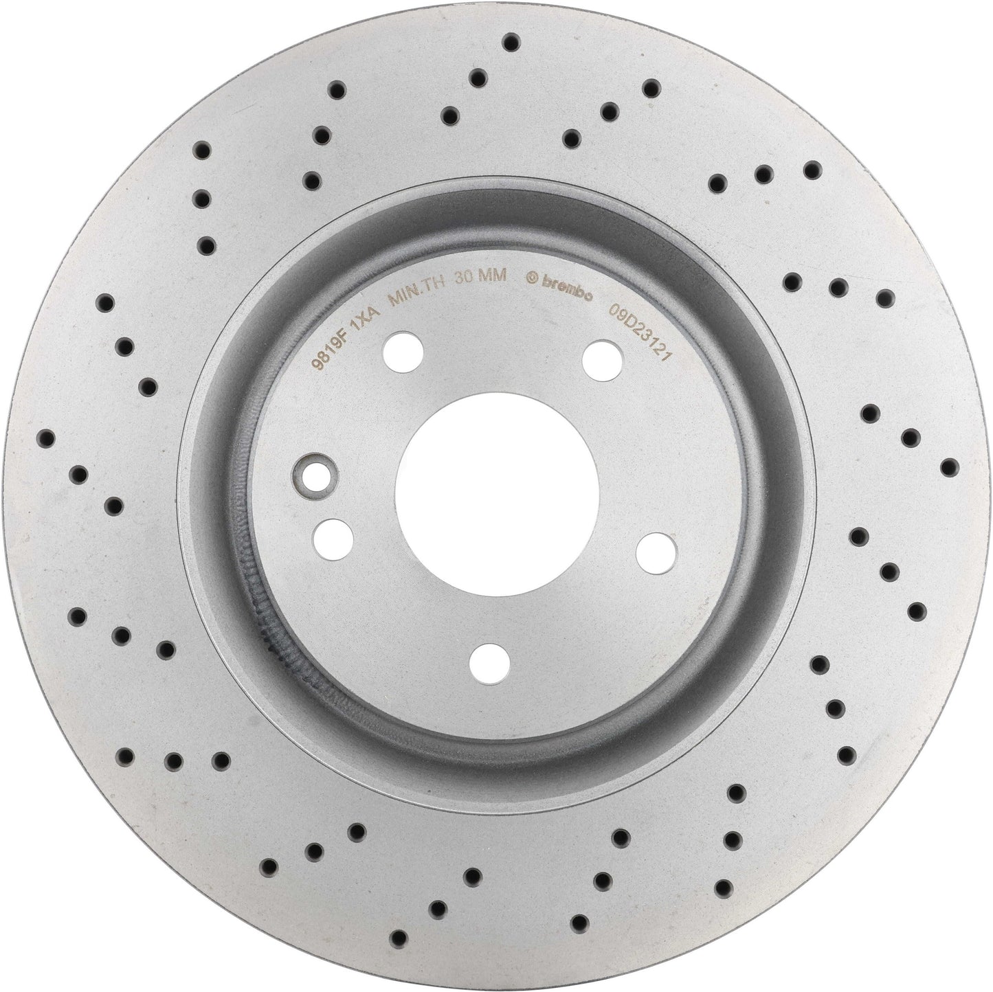 Brembo OE Brembo 00-02 Mercedes-Benz SL500/SL600 Front Premium UV Coated OE Equivalent Rotor 09.D231.21