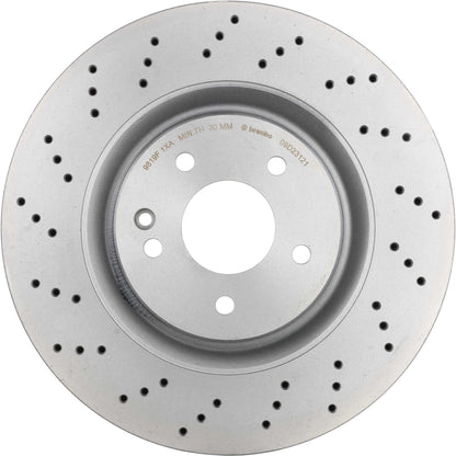 Brembo OE Brembo 00-02 Mercedes-Benz SL500/SL600 Front Premium UV Coated OE Equivalent Rotor 09.D231.21