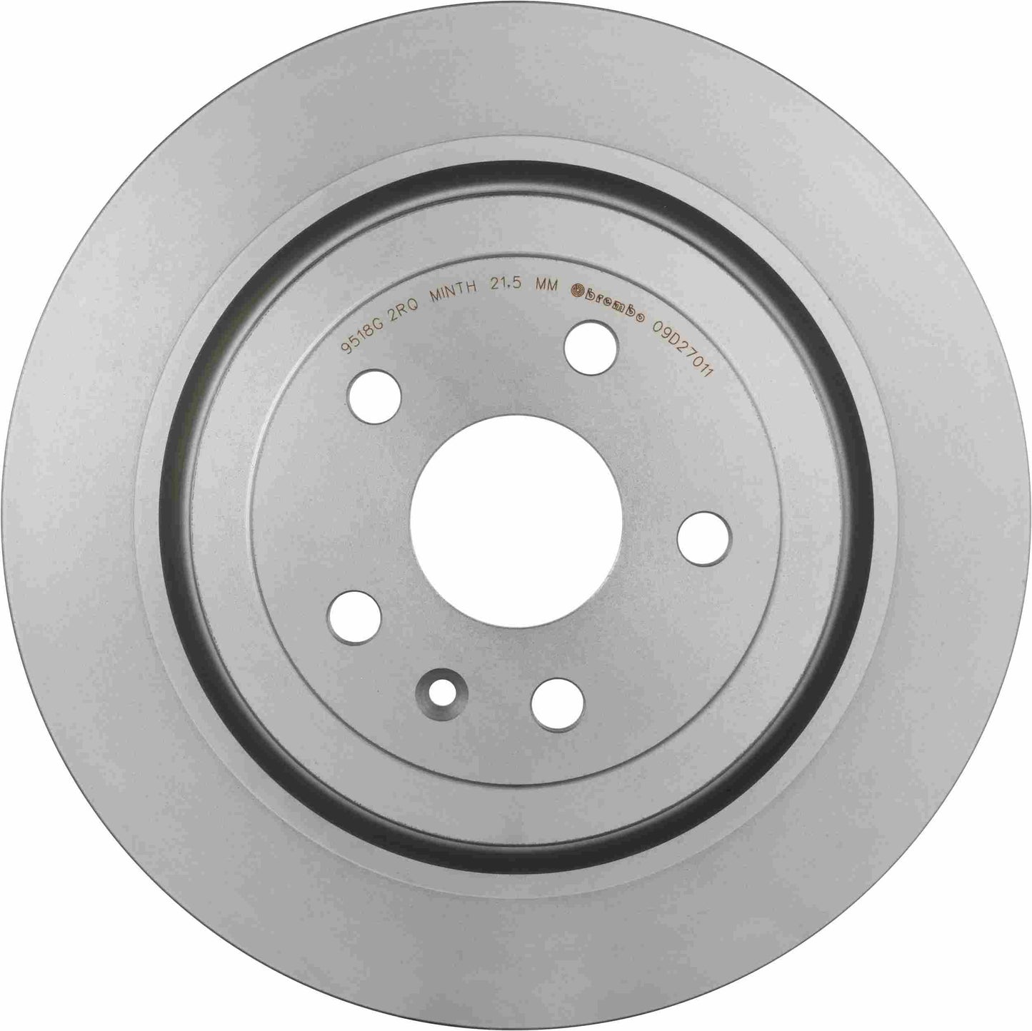 Brembo OE Brembo 08-14 Cadillac CTS Rear Premium UV Coated OE Equivalent Rotor 09.D270.11