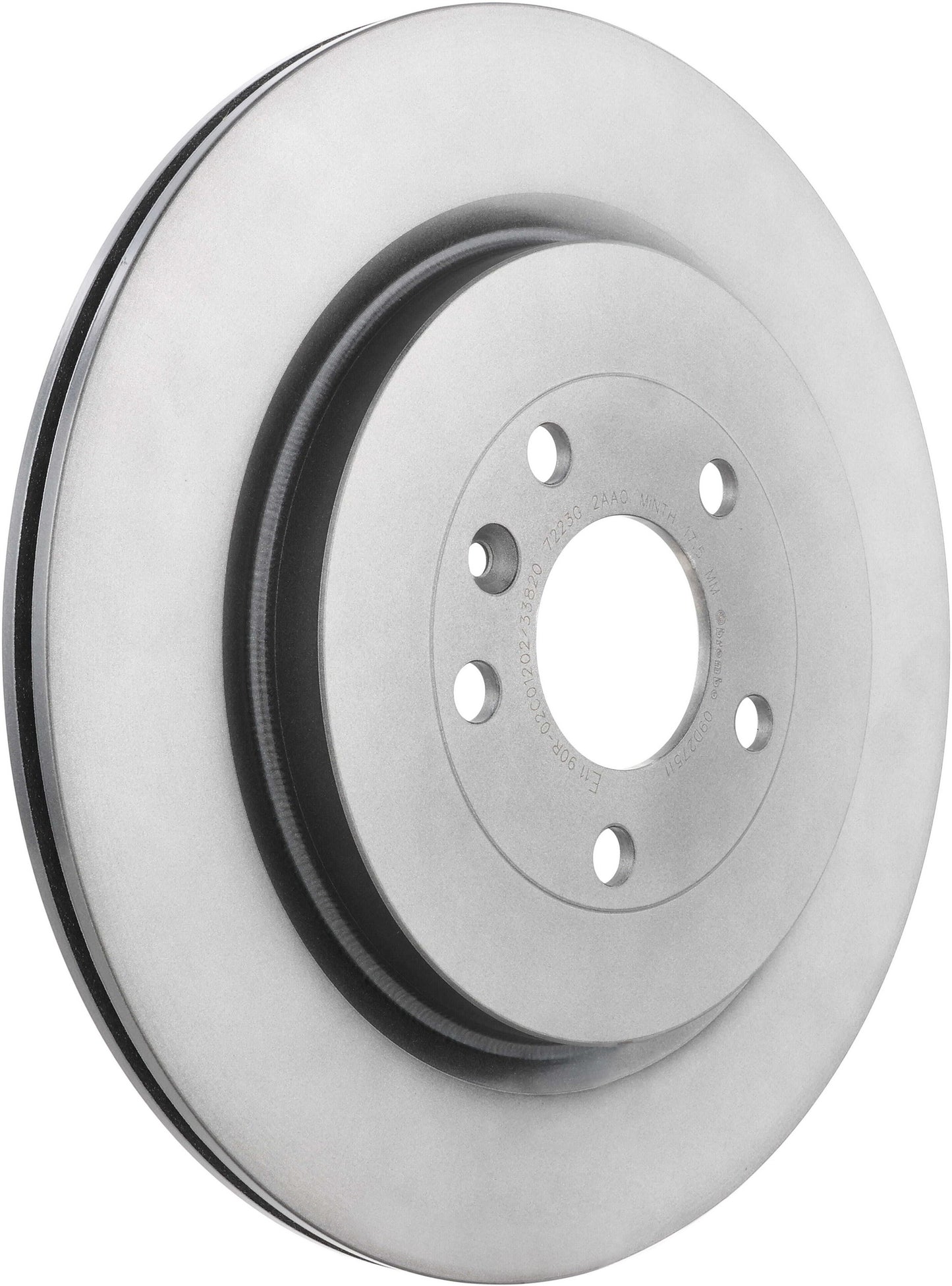 Brembo OE Brembo 13-19 Ford Explorer/13-19 Police Interceptor Sedan Rear Premium UV Coated OE Equivalent Rotor 09.D275.11