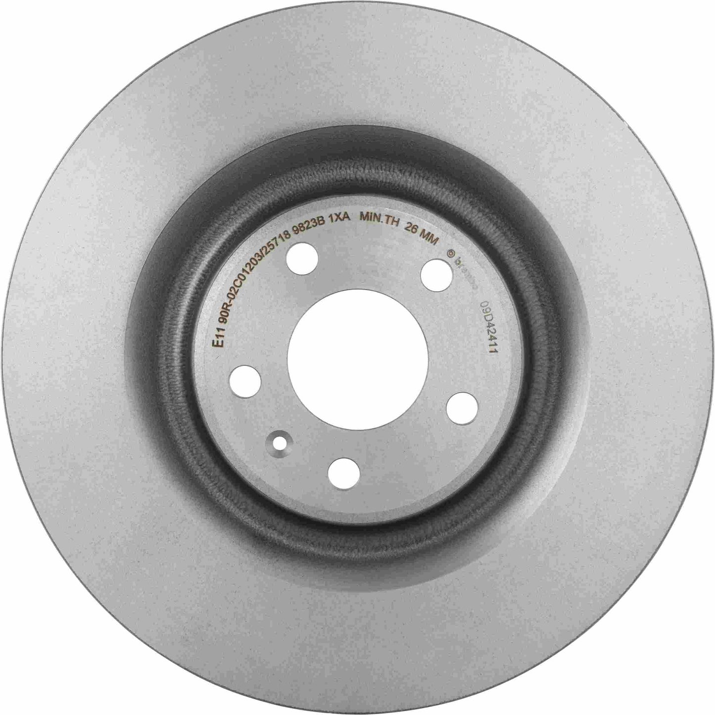 Brembo OE Brembo 19-20 Audi A8 Quattro/2019 e-tron Quattro/17-20 Q7 Rear Premium UV Coated OE Equivalent Rotor 09.D424.11