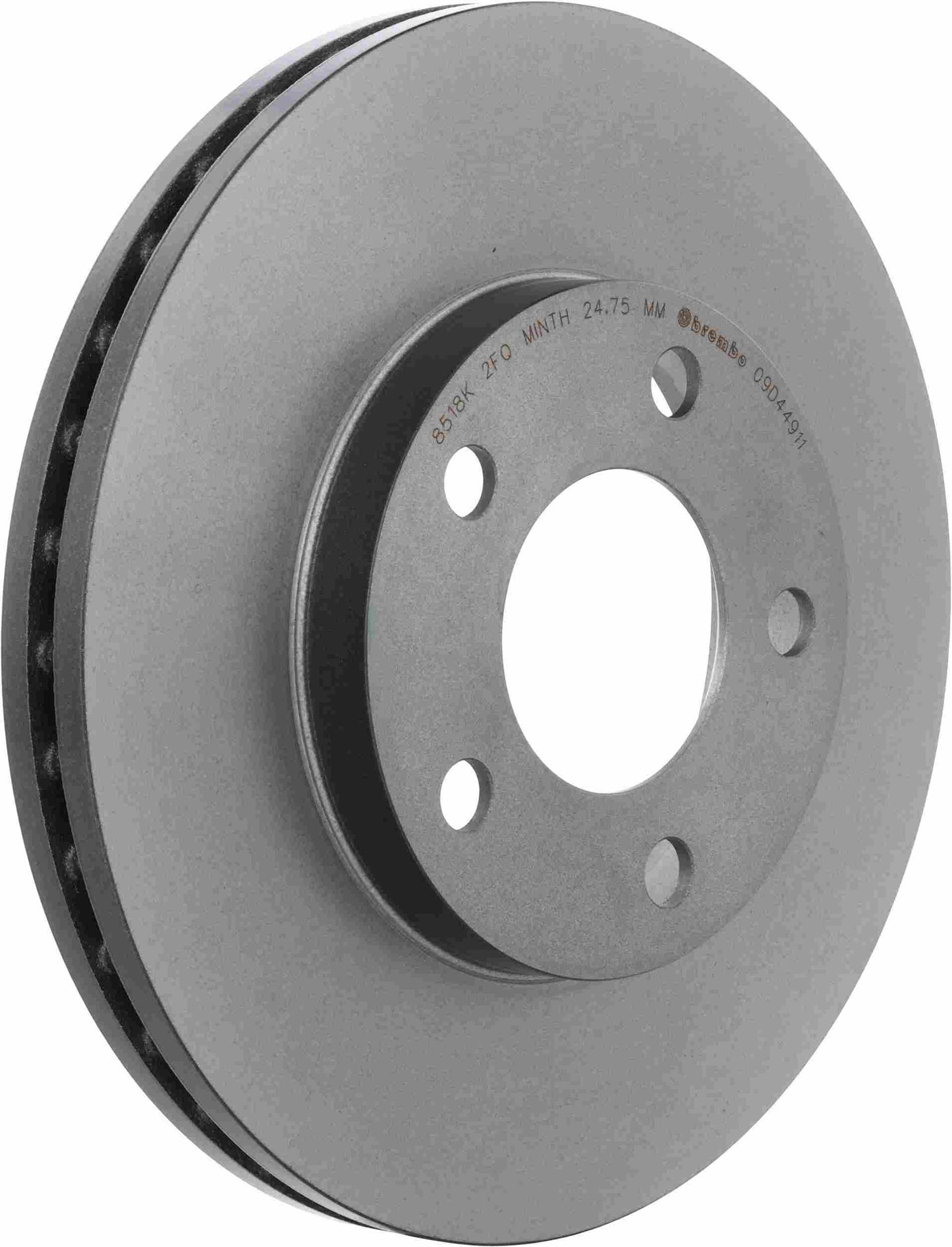 Brembo OE Brembo 94-04 Ford Mustang Front Premium UV Coated OE Equivalent Rotor 09.D449.11
