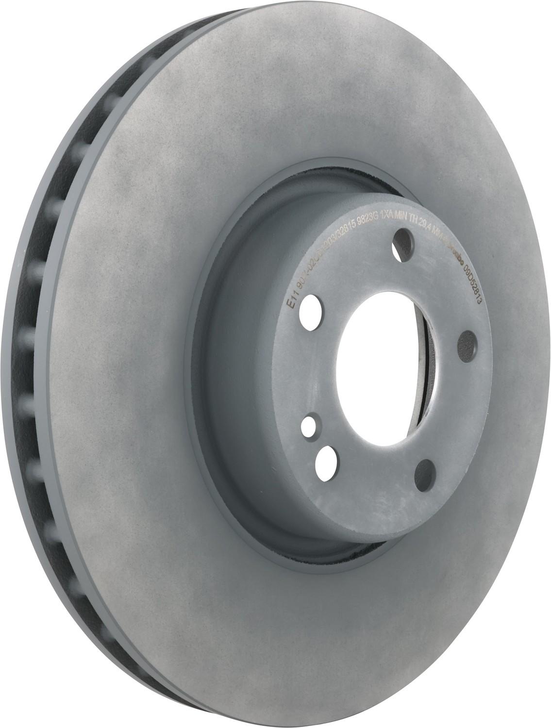 Brembo OE Brembo 15-19 Mercedes-Benz C300/18-19 E300 Front Premium OE Equivalent Rotor 09.D528.13