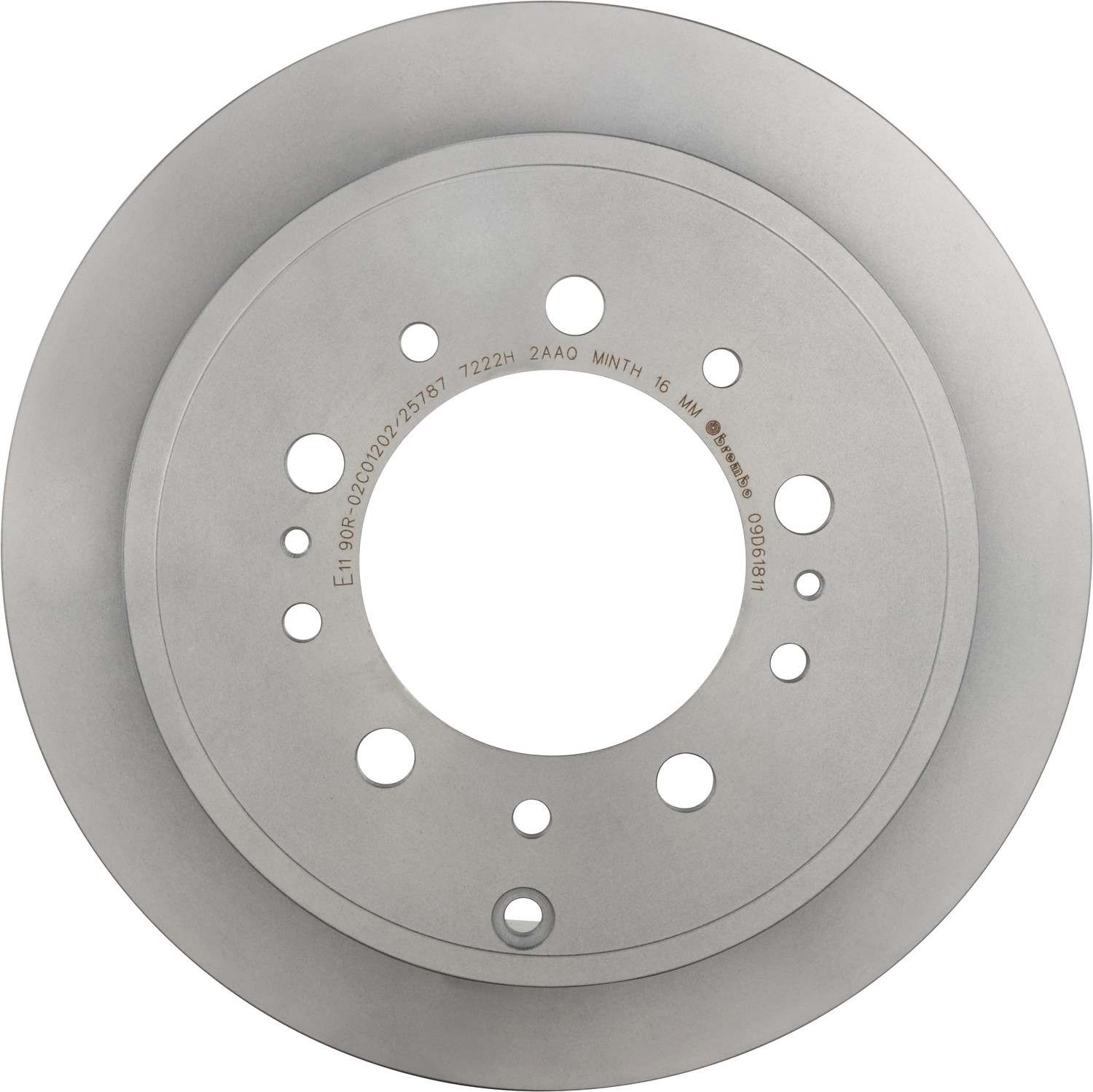 Brembo OE Brembo 20-22 Toyota Corolla/16-22 Toyota Prius/19-22 Toyota Prius AWD-e Front UV Coated Rotor 09.D618.11