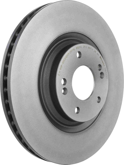 Brembo OE Brembo 19-20 Hyundai Santa Fe Front Premium UV Coated OE Equivalent Rotor 09.D625.11