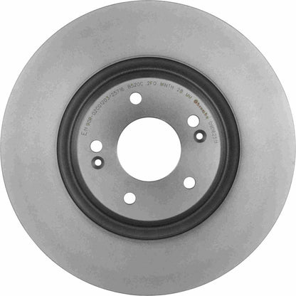 Brembo OE Brembo 19-20 Hyundai Santa Fe Front Premium UV Coated OE Equivalent Rotor 09.D625.11