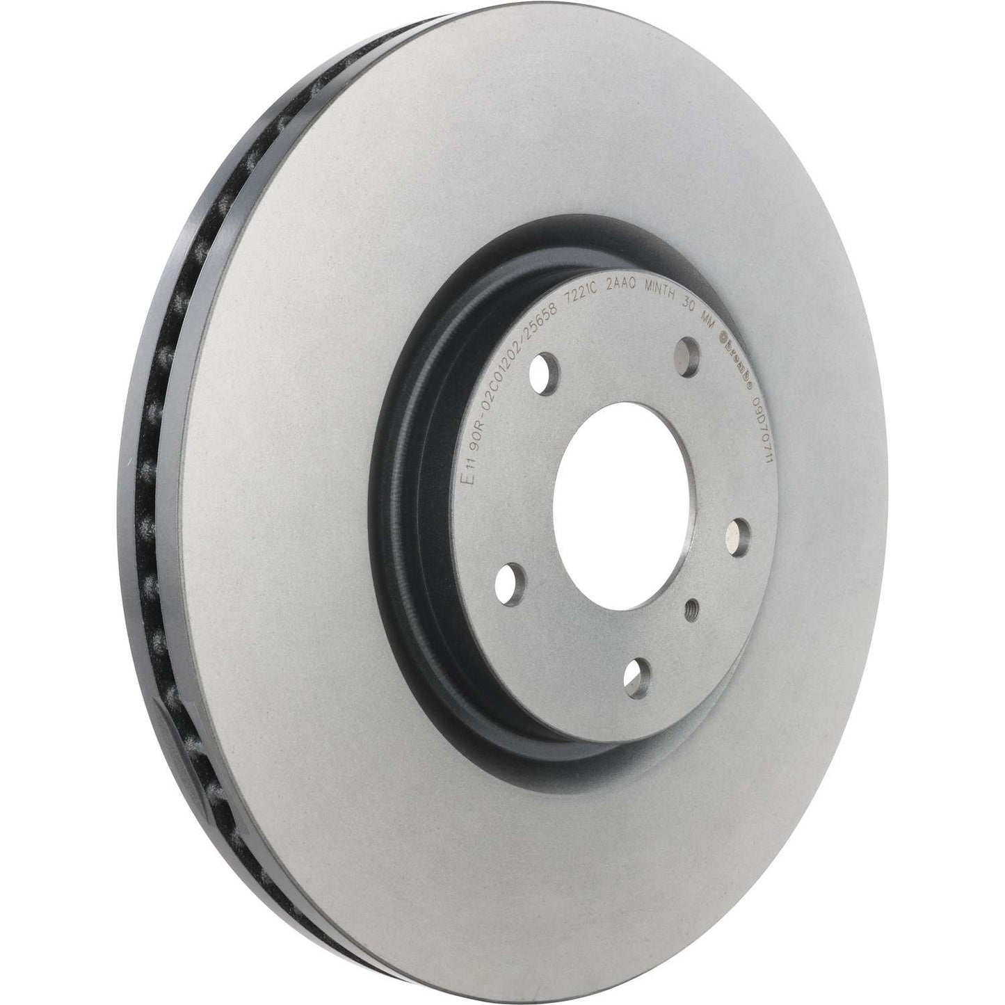 Brembo OE Brembo 07-08 Infiniti G35/08-13 G37/14-15 Q60 Front Premium UV Coated OE Equivalent Rotor 09.D707.11
