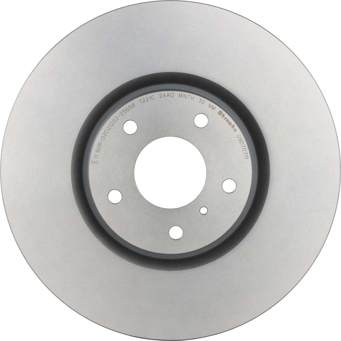 Brembo OE Brembo 07-08 Infiniti G35/08-13 G37/14-15 Q60 Front Premium UV Coated OE Equivalent Rotor 09.D707.11