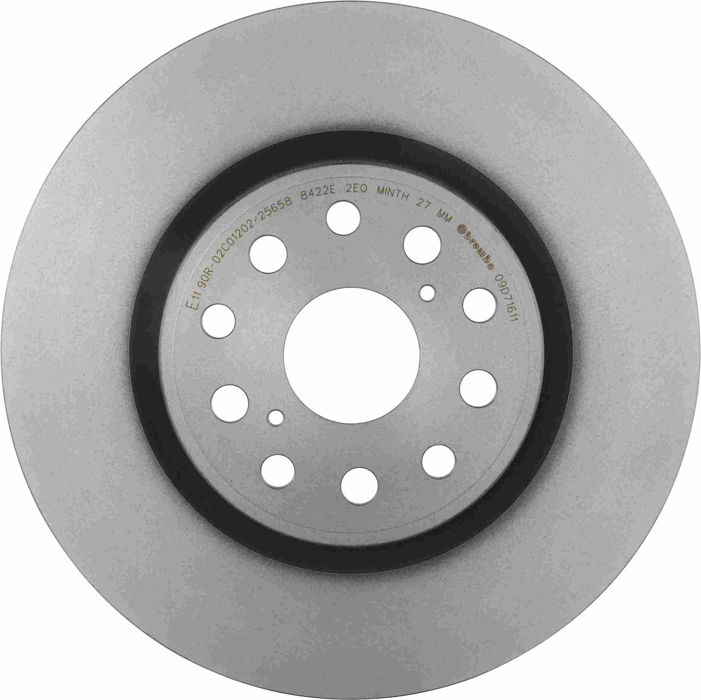 Brembo OE Brembo 07-17 Lexus LS460 Front Premium UV Coated OE Equivalent Rotor 09.D716.11
