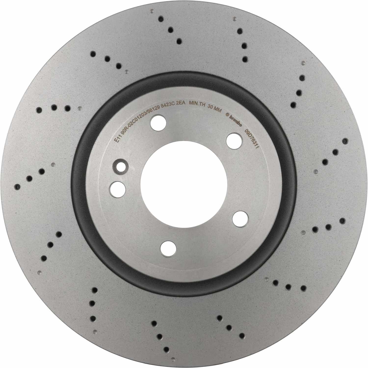 Brembo OE Brembo 14-17 Buick Regal/13-19 Cadillac XTS Front UV Coated Rotor 09.D763.11