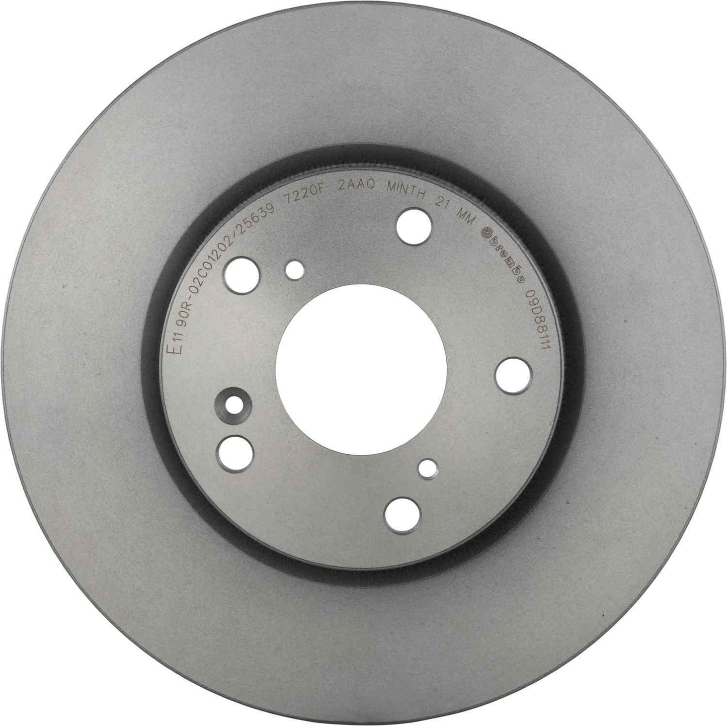 Brembo OE Brembo 11-19 Chevrolet Silverado 2500 HD/3500 HD/16-19 Suburban 3500 HD Rear Standard Rotor 09.D881.11