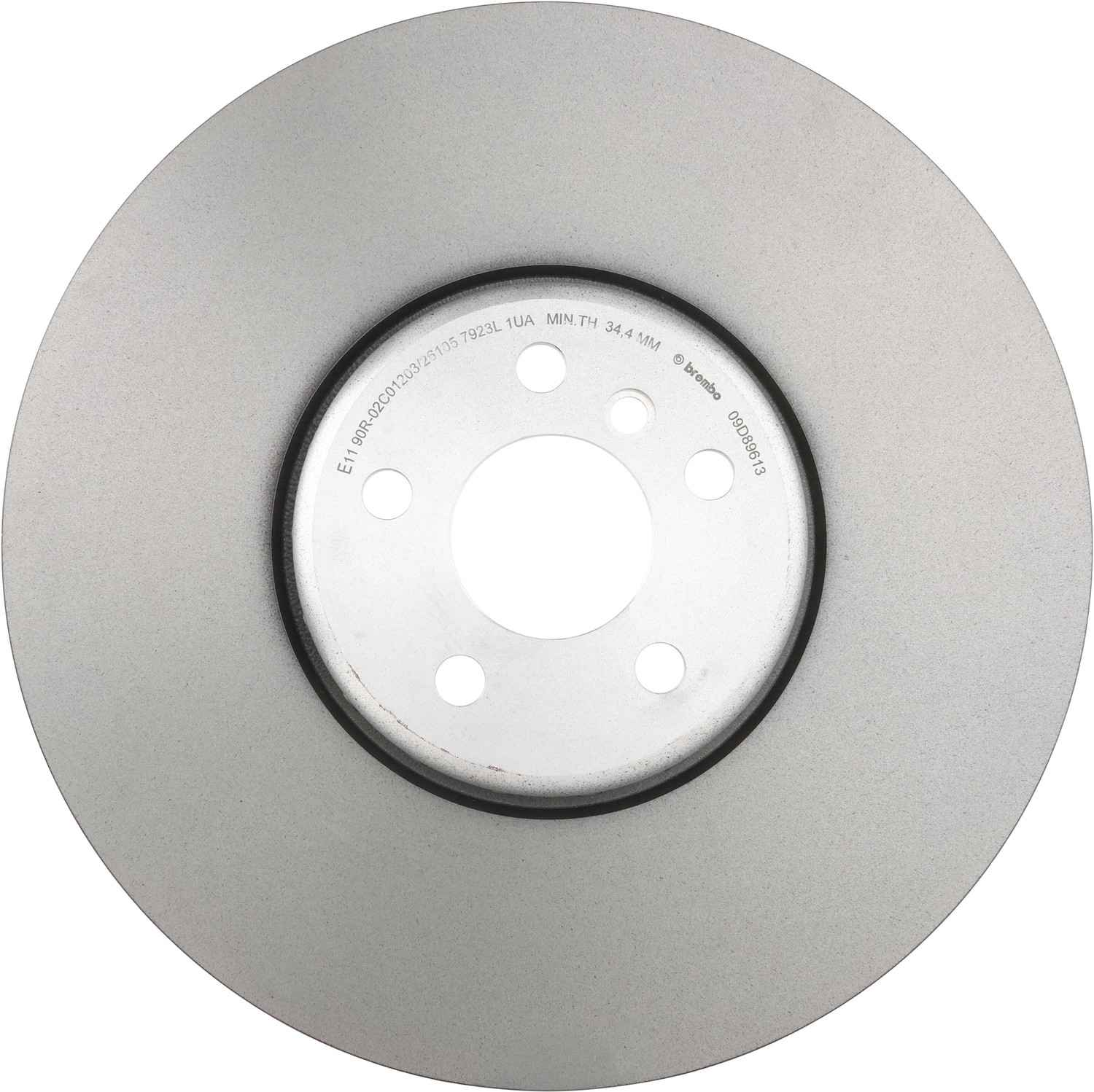 Brembo OE Brembo 17-21 540i xDrive/17-19 740e xDrive Front Right Premium UV Coated OE Equivalent Rotor 09.D896.13