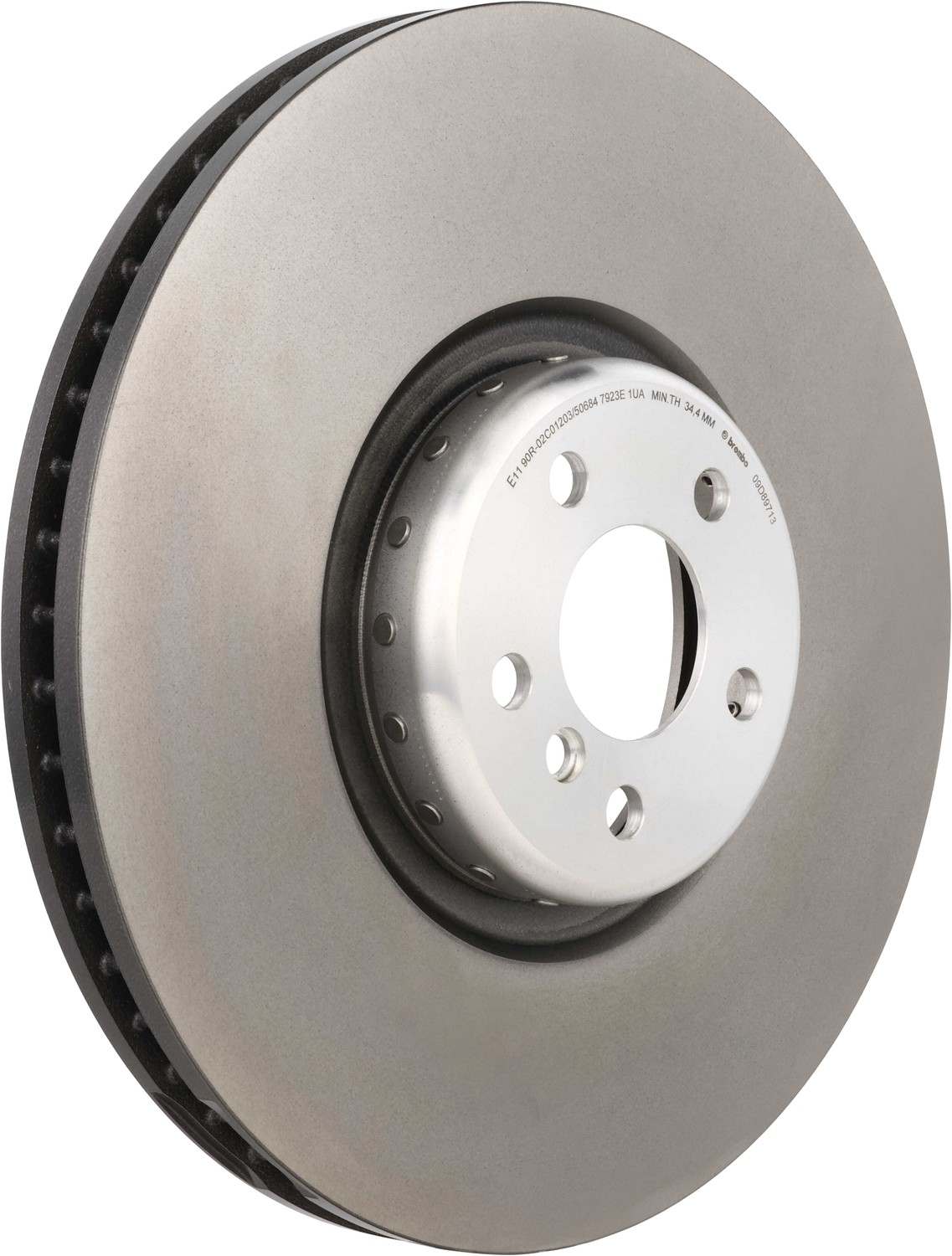 Brembo OE Brembo 20-21 BMW 750i xDrive/2020 840i Front Left Premium UV Coated OE Equivalent Rotor 09.D897.13