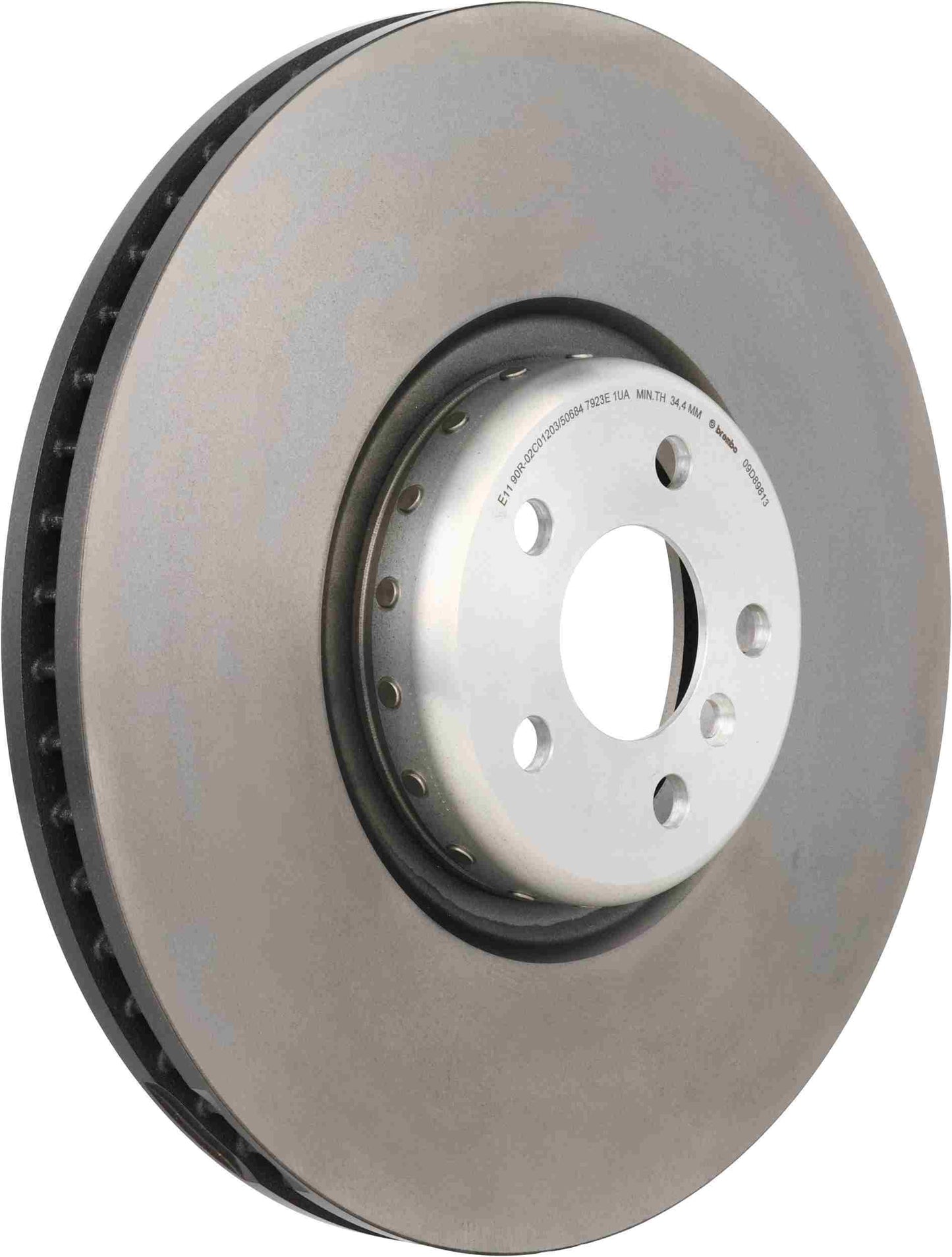 Brembo OE Brembo 20-21 BMW 750i xDrive/17-19 Alpina B7 Front Right Premium UV Coated OE Equivalent Rotor 09.D898.13