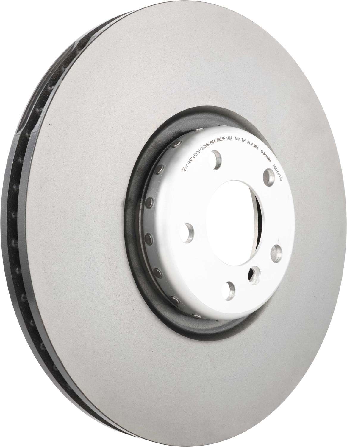 Brembo OE Brembo 10-13 BMW X5/10-14 X6 Front Left Premium UV Coated OE Equivalent Rotor 09.D899.13