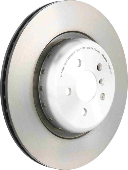 Brembo OE Brembo 2021 BMW 540i/540i xDrive/17-19 740e xDrive Rear Premium UV Coated OE Equivalent Rotor 09.D901.13