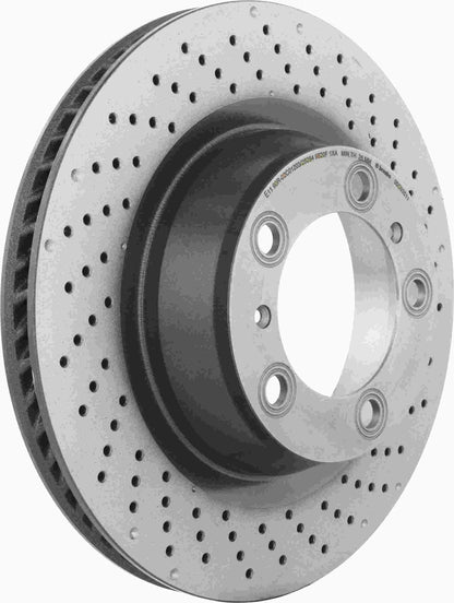 Brembo OE Brembo 12-16 Porsche 911 Rear Right Premium UV Coated OE Equivalent Rotor 09.D935.11