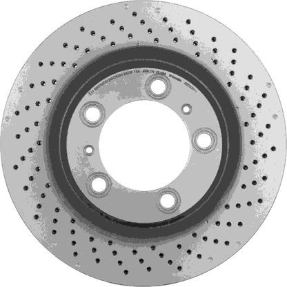 Brembo OE Brembo 12-16 Porsche 911 Rear Right Premium UV Coated OE Equivalent Rotor 09.D935.11