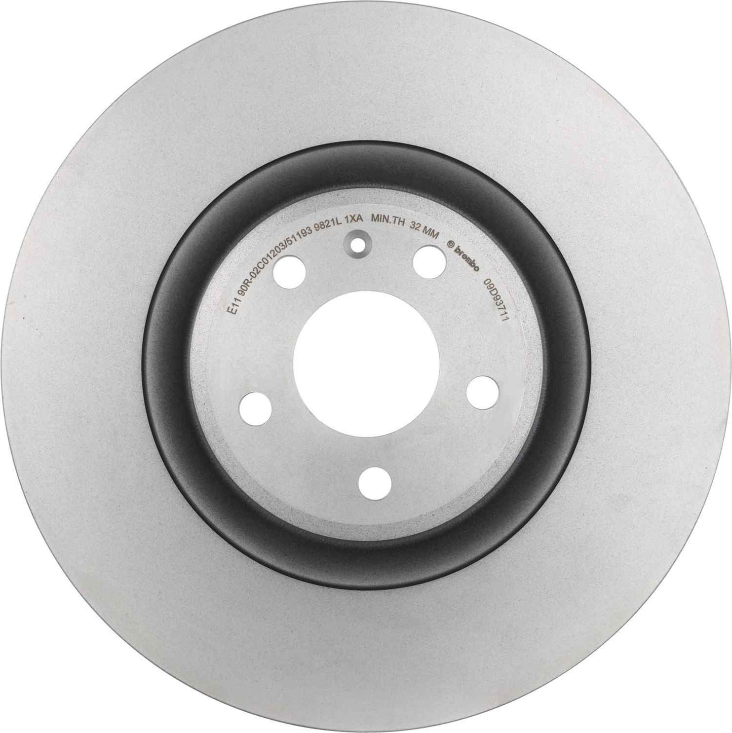 Brembo OE Brembo 07-09 Kia Sorento Rear Standard Rotor 09.D937.11