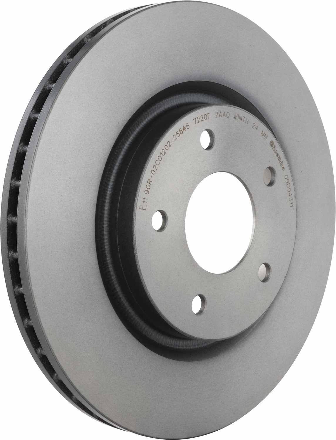 Brembo OE Brembo 16-22 Lexus RX350/18-22 RX350L/16-22 RX450h/20-21 Toyota Avalon Front UV Coated Rotor 09.D943.11