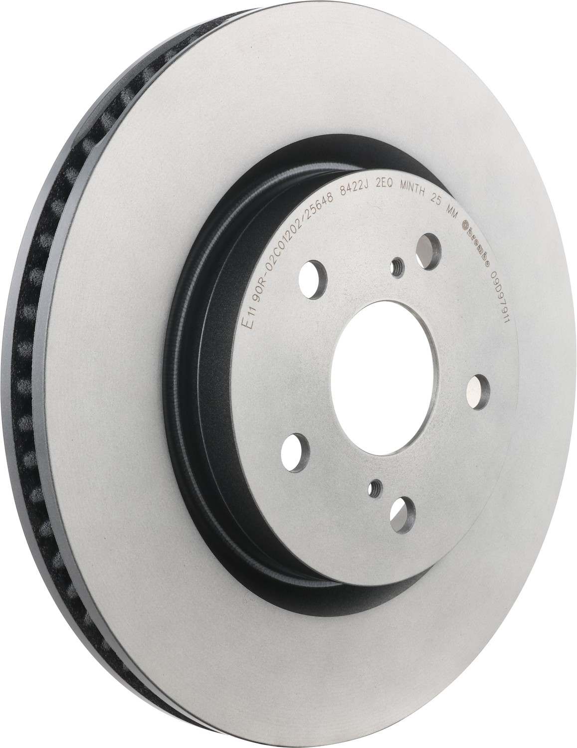 Brembo OE Brembo 2022 Volvo C40 Recharge/21-22 Volvo XC40 Recharge/16-22 Volvo XC90 Rear UV Coated Rotor 09.D979.11