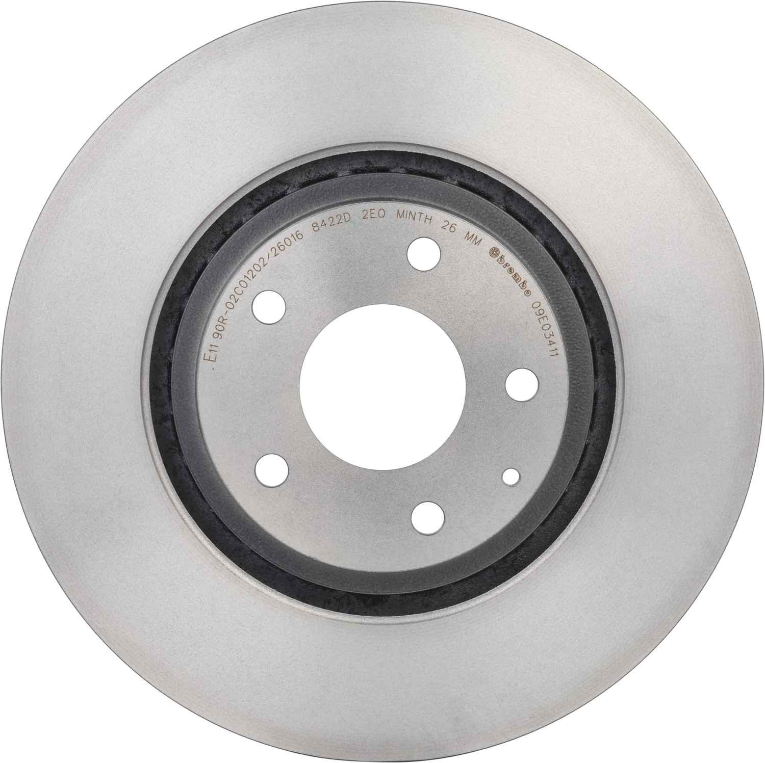 Brembo OE Brembo 16-19 Cadillac CT6 Front UV Coated Rotor 09.E034.11