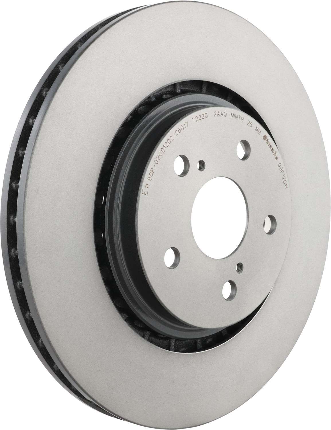 Brembo OE Brembo 13-18 Volvo S60/16-18 Volvo S60 Cross Country/15-16 Volvo XC70 Front UV Coated Rotor 09.E126.11