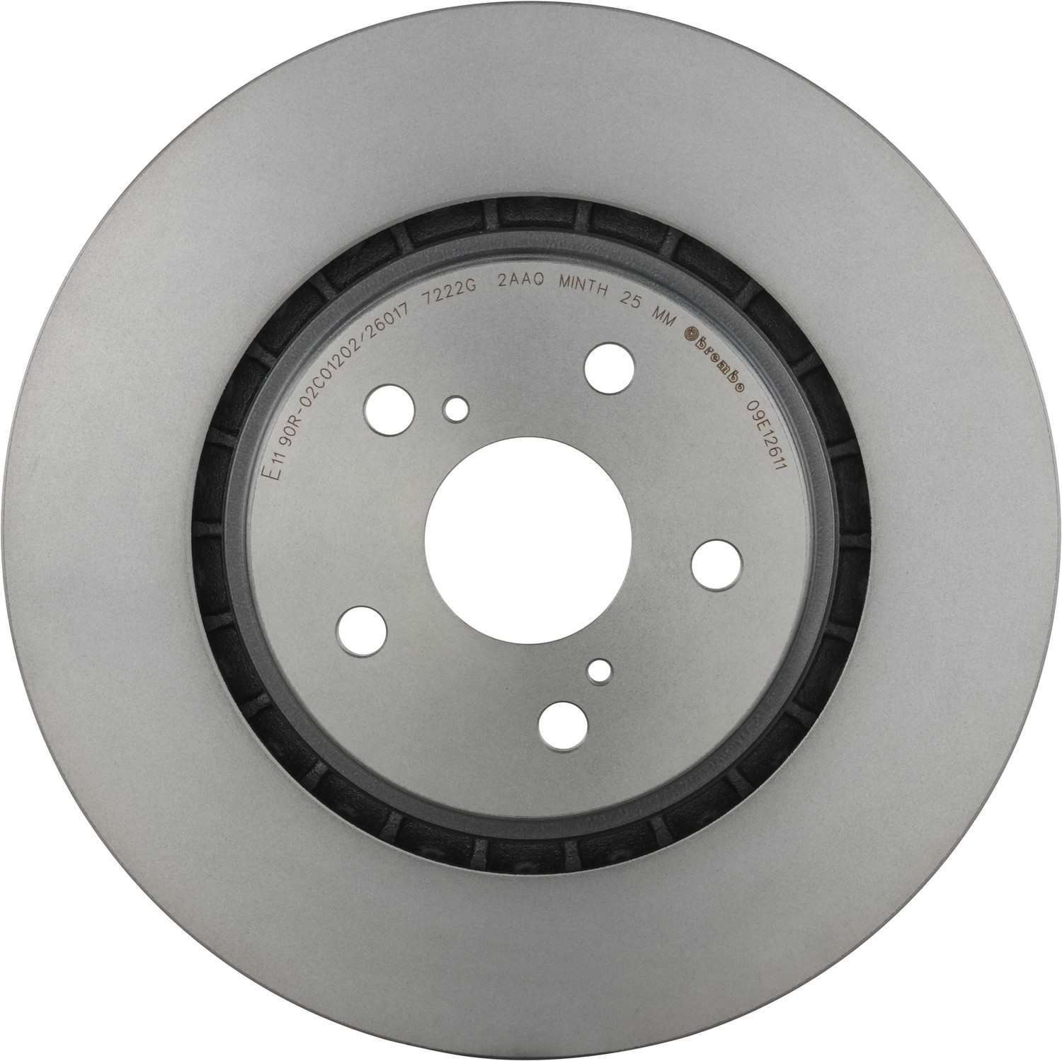 Brembo OE Brembo 13-18 Volvo S60/16-18 Volvo S60 Cross Country/15-16 Volvo XC70 Front UV Coated Rotor 09.E126.11