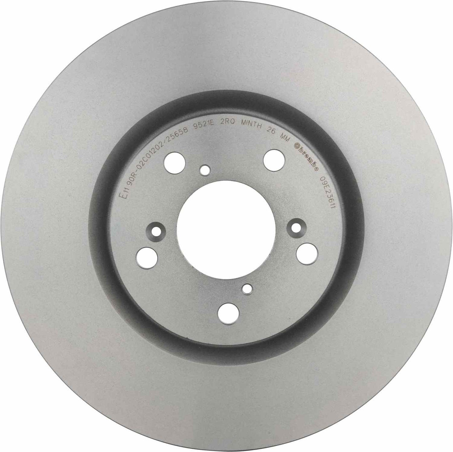 Brembo OE Brembo 08-09 Mitsubishi Lancer/07-09 Outlander Front UV Coated Rotor 09.E236.11