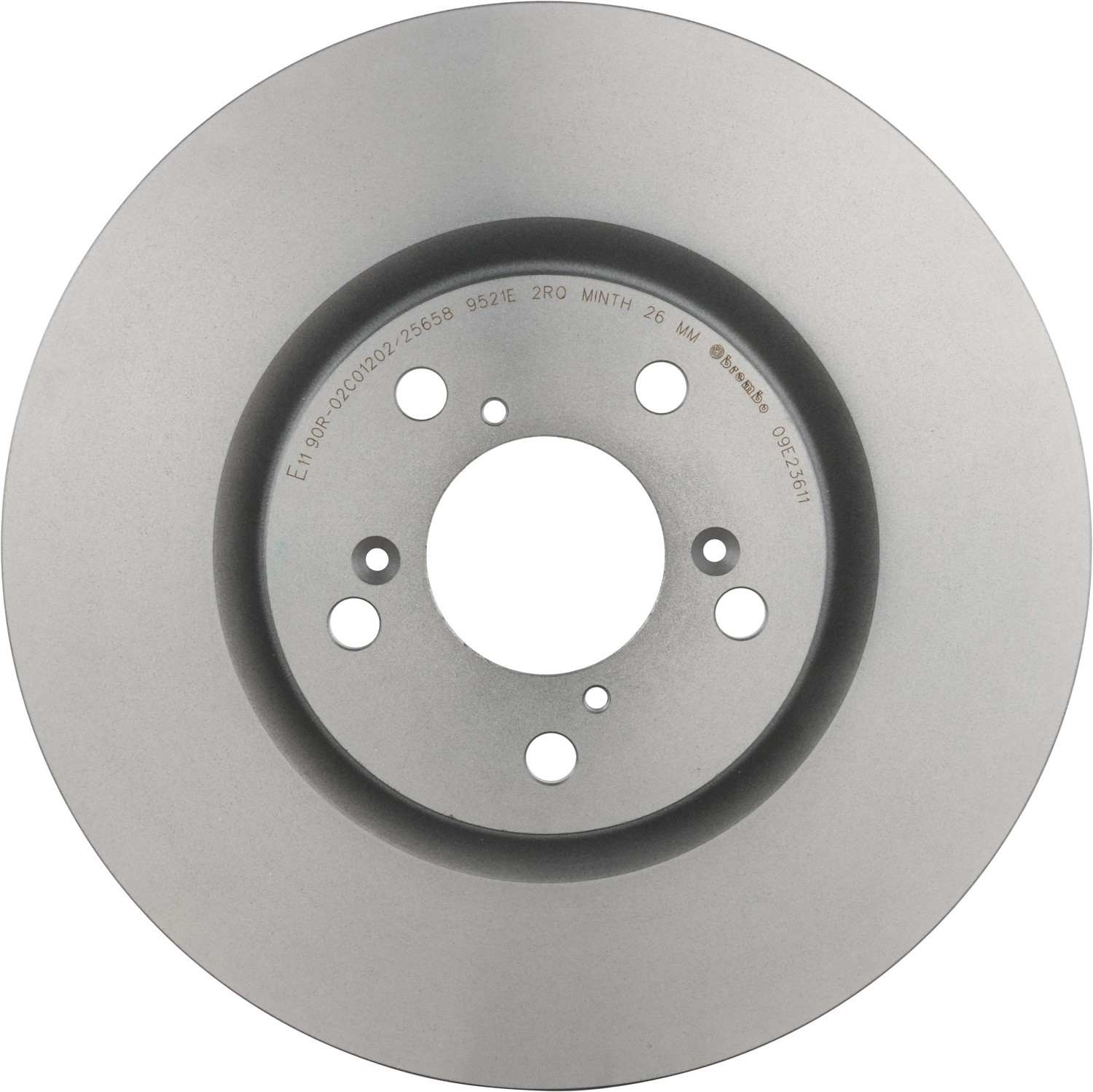 Brembo OE Brembo 08-09 Mitsubishi Lancer/07-09 Outlander Front UV Coated Rotor 09.E236.11