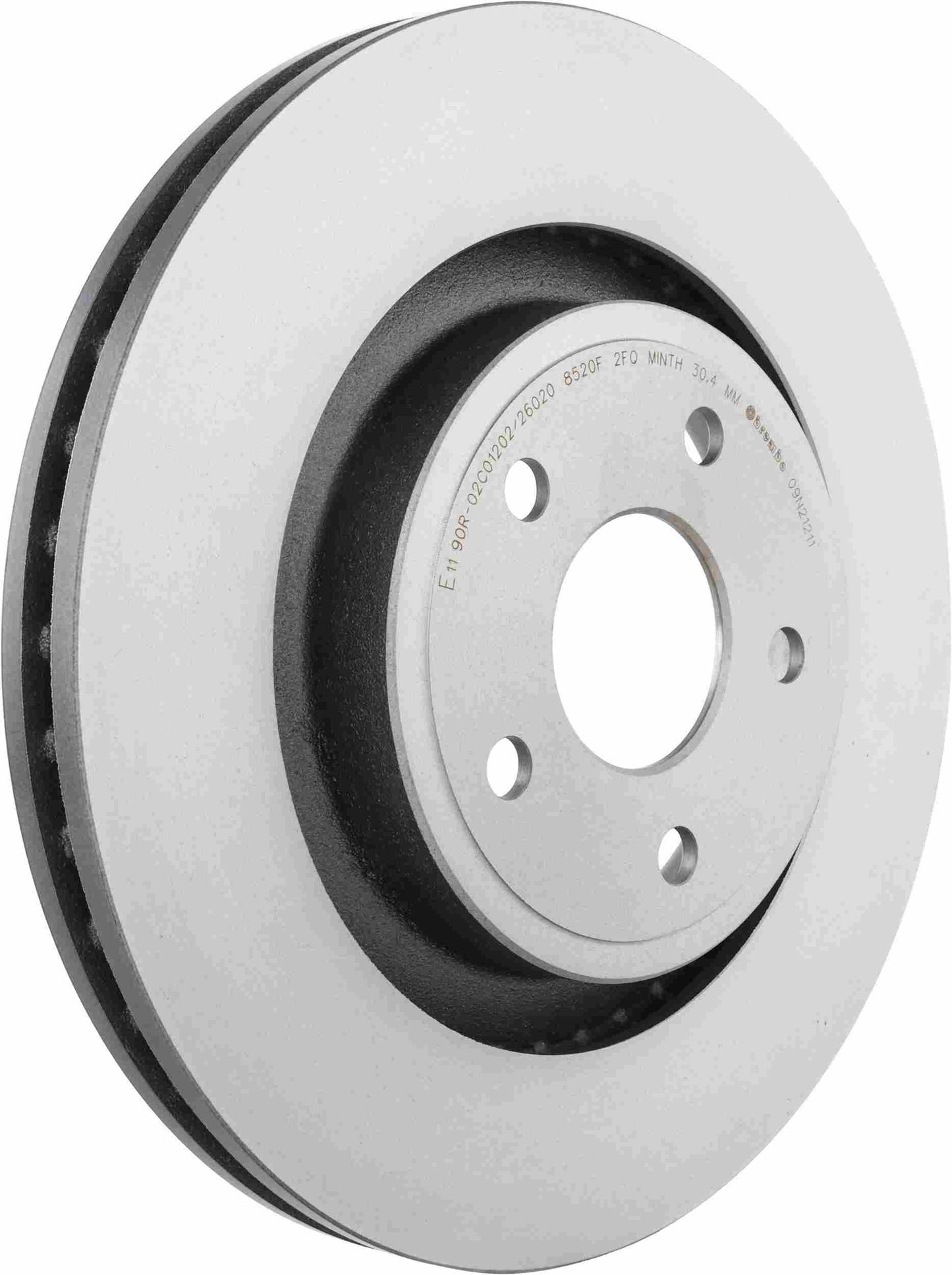 Brembo OE Brembo 06-10 Jeep Grand Cherokee Front Premium UV Coated OE Equivalent Rotor 09.N212.11