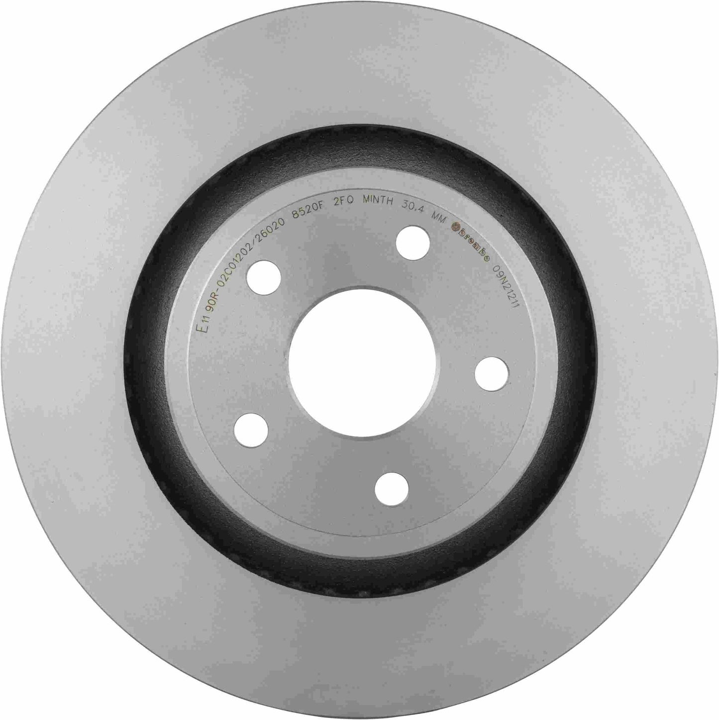 Brembo OE Brembo 06-10 Jeep Grand Cherokee Front Premium UV Coated OE Equivalent Rotor 09.N212.11