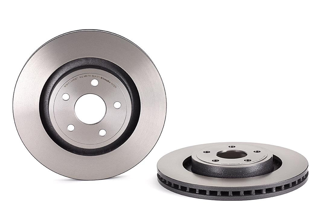 Brembo OE Brembo 06-10 Jeep Grand Cherokee Front Premium UV Coated OE Equivalent Rotor 09.N212.11