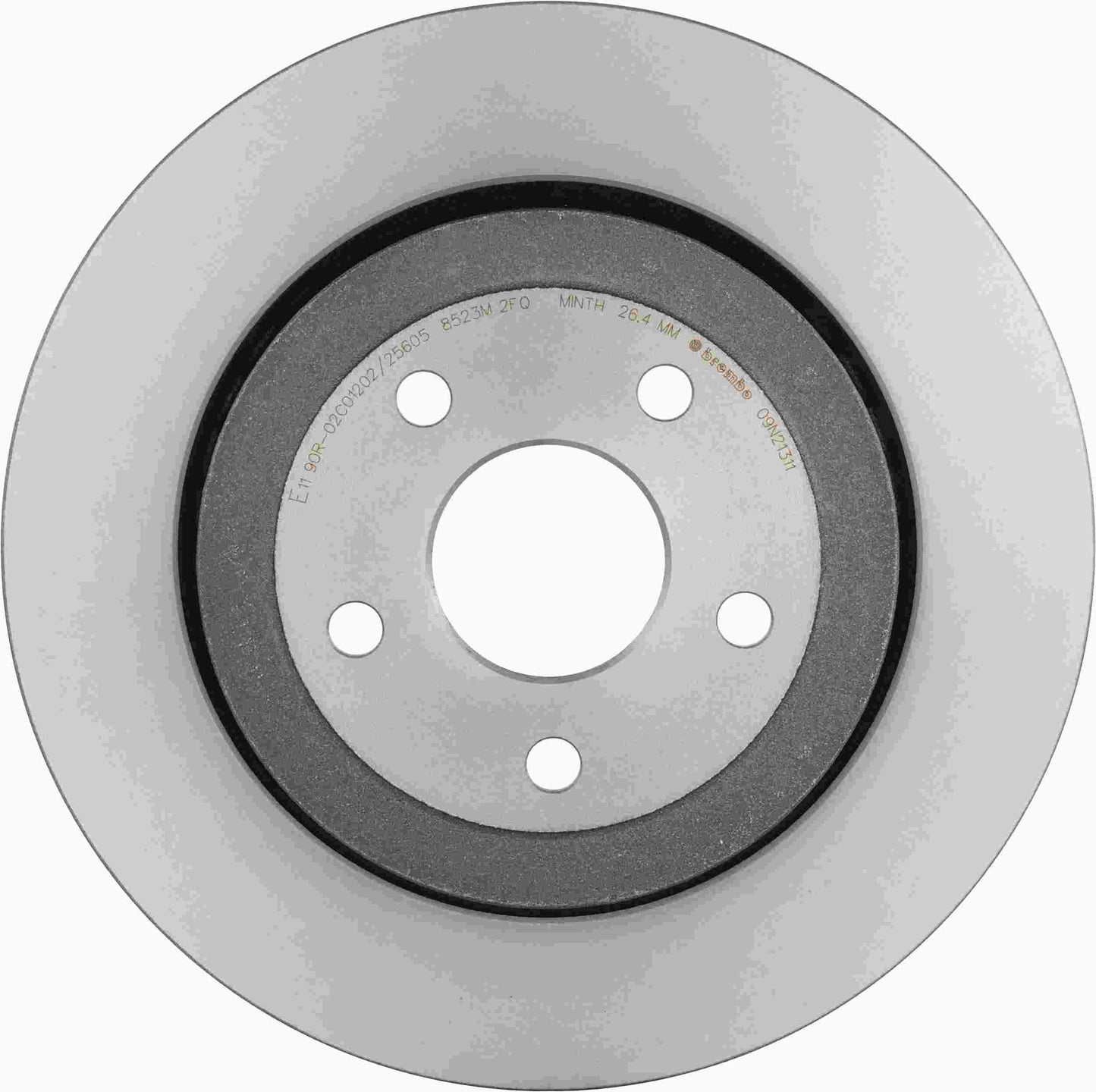 Brembo OE Brembo 06-10 Jeep Grand Cherokee Rear Premium UV Coated OE Equivalent Rotor 09.N213.11