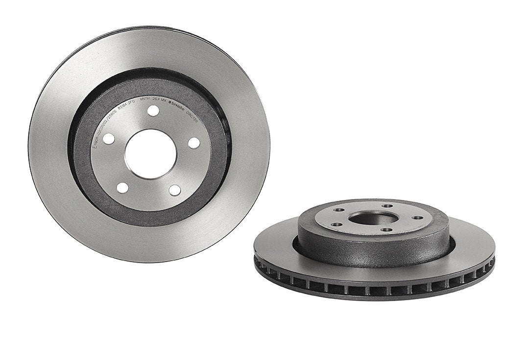 Brembo OE Brembo 06-10 Jeep Grand Cherokee Rear Premium UV Coated OE Equivalent Rotor 09.N213.11