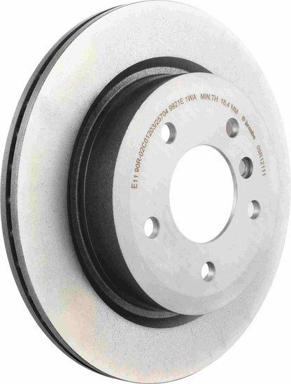 Brembo OE Brembo 09-16 BMW Z4 Rear Premium UV Coated OE Equivalent Rotor 09.R121.11