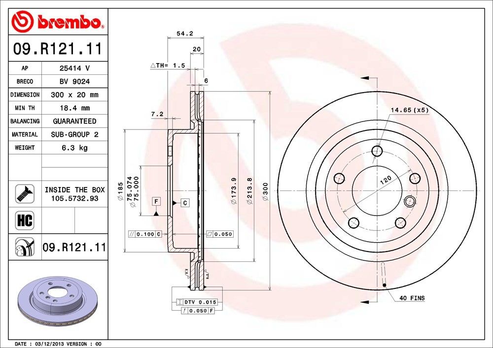 Brembo 09R12111