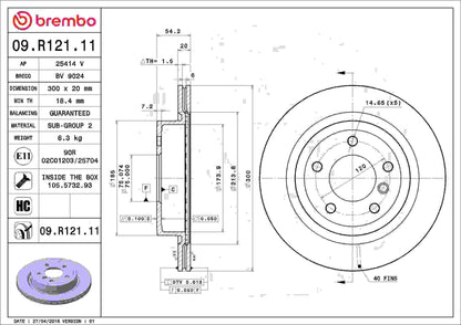 Brembo 09R12111