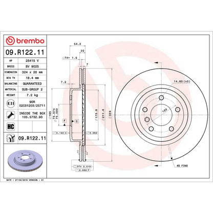Brembo 09R12211