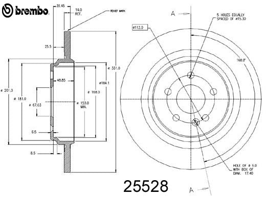 Brembo Disc Brake Rotor