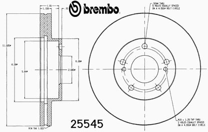 Brembo Disc Brake Rotor