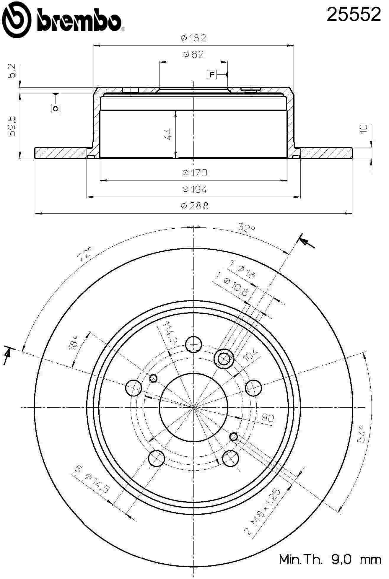 Brembo Disc Brake Rotor