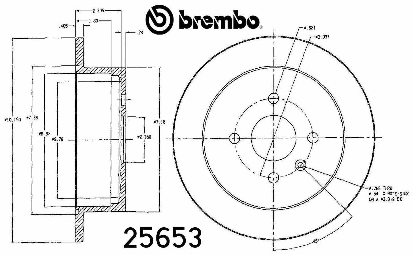 Brembo 25653