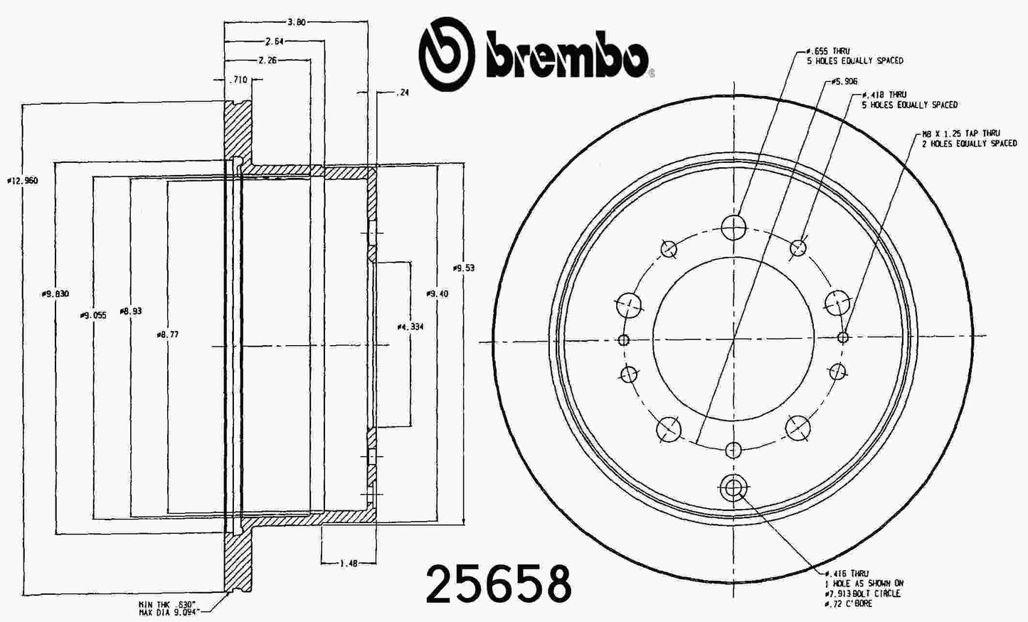 Brembo Disc Brake Rotor