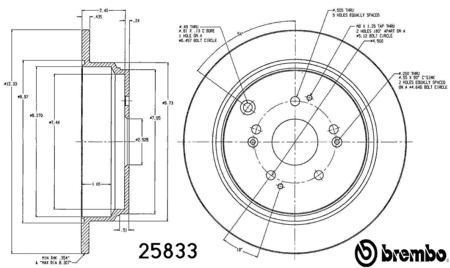 Brembo Disc Brake Rotor
