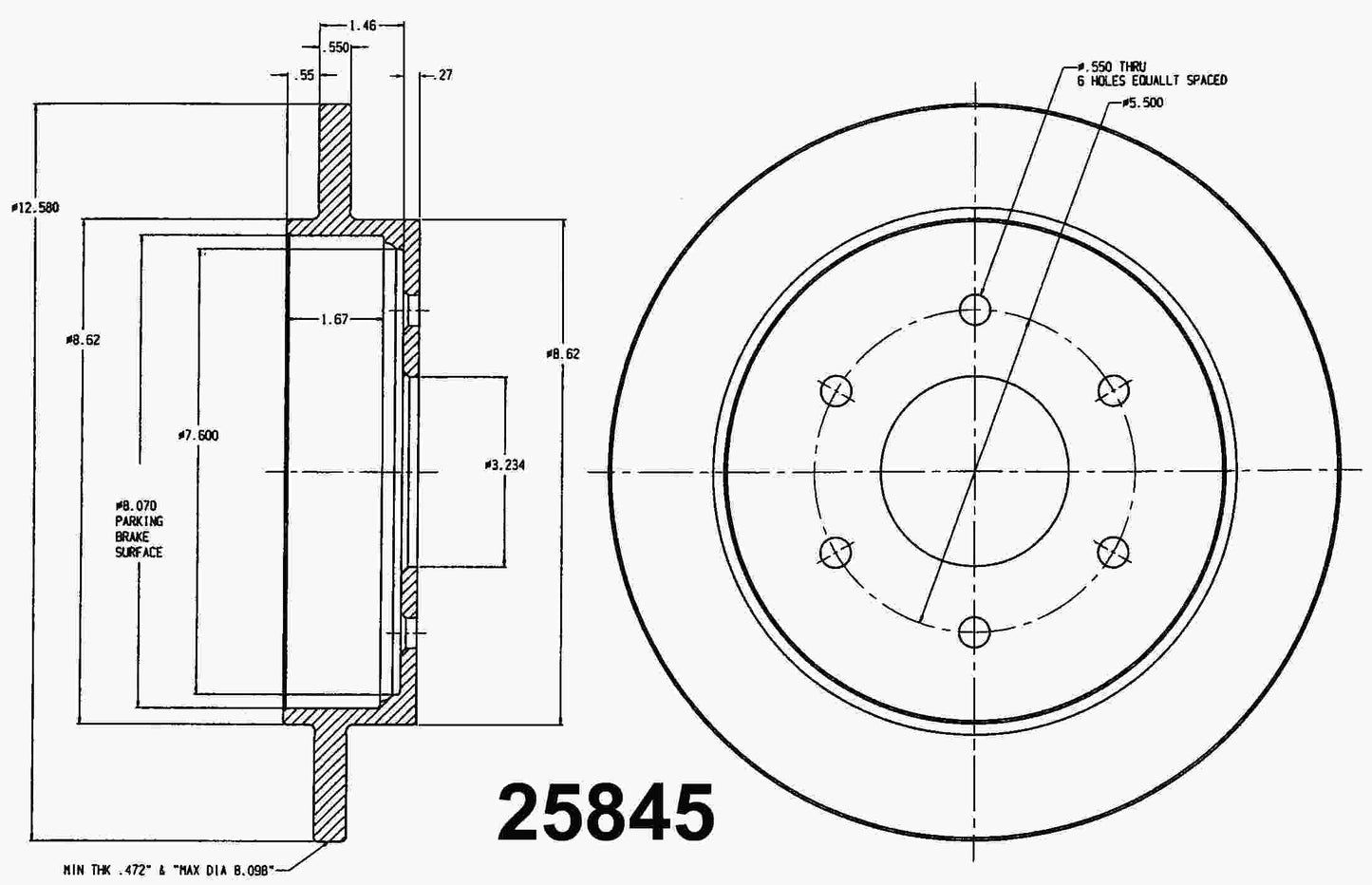 Brembo Disc Brake Rotor