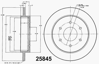 Brembo Disc Brake Rotor