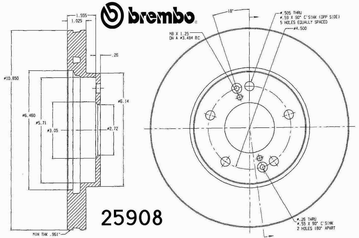 Brembo Disc Brake Rotor