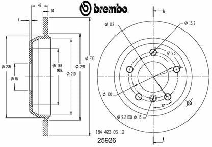 Brembo Disc Brake Rotor