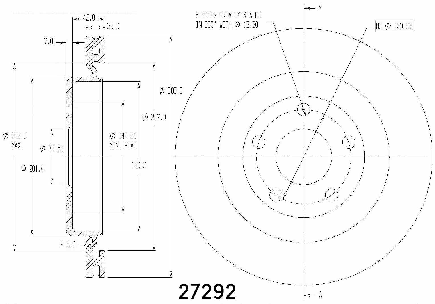 Brembo 27292